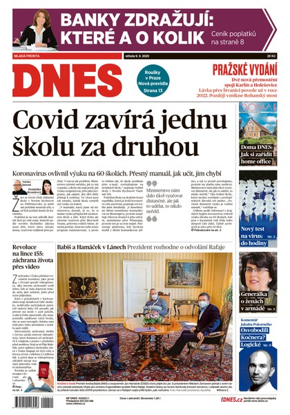 E-magazín MF DNES - 9.9.2020 - MAFRA, a.s.