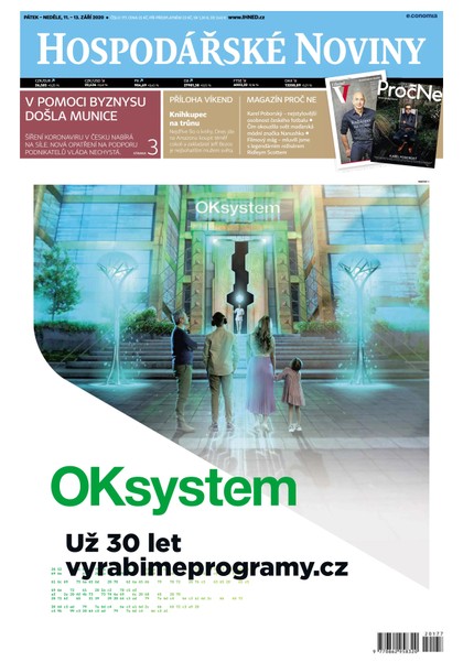 E-magazín HN 177 - 11.9.2020 - Economia, a.s.