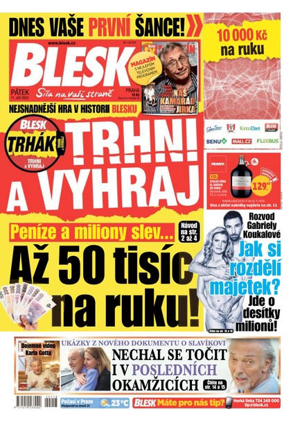 E-magazín Blesk - 11.9.2020 - CZECH NEWS CENTER a. s.