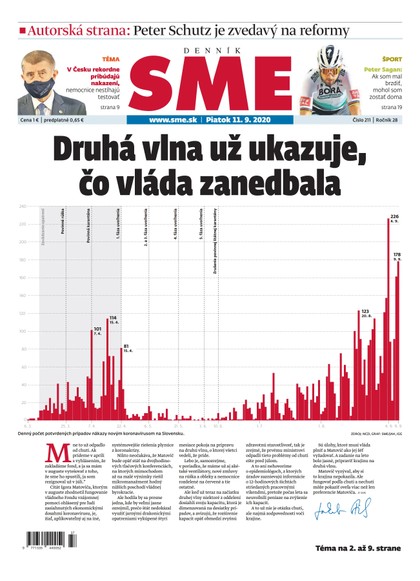 E-magazín SME 11/9/2020 - Petit Press, a.s. 