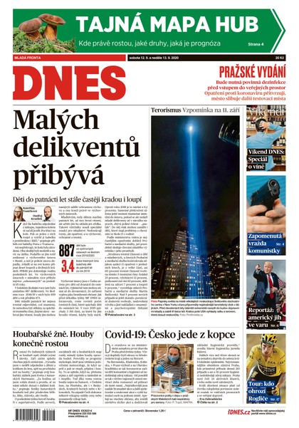 E-magazín MF DNES - 12.9.2020 - MAFRA, a.s.