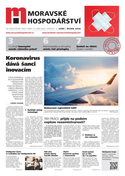 E-magazín MH říjen 2020 - Magnus Regio, vydavatel Moravského hospodářství