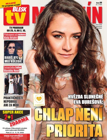 E-magazín Příloha Blesk Tv - 25.9.2020 - CZECH NEWS CENTER a. s.