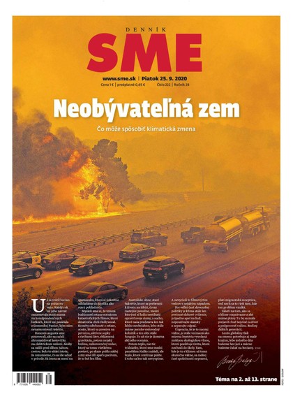 E-magazín SME 25/9/2020 - Petit Press, a.s. 