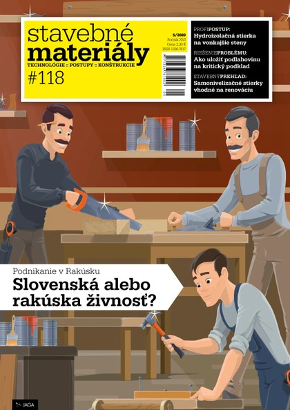 E-magazín Stavebné materiály 2020 05 - JAGA GROUP, s.r.o. 