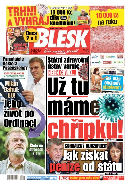 E-magazín Blesk - 26.9.2020 - CZECH NEWS CENTER a. s.