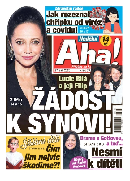 E-magazín Nedělní AHA! - 27.9.2020 - CZECH NEWS CENTER a. s.