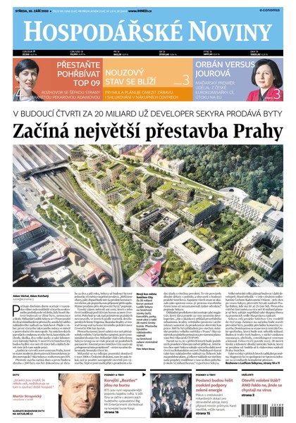 E-magazín HN 189 - 30.9.2020 - Economia, a.s.