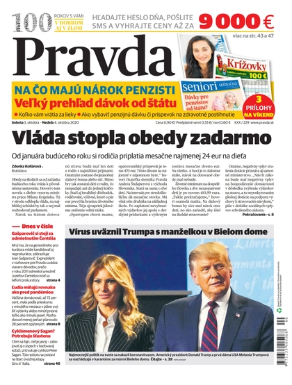 E-magazín Denník Pravda 3. 10. 2020 - OUR MEDIA SR a. s.