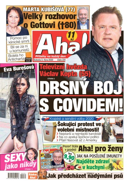 E-magazín AHA! - 3.10.2020 - CZECH NEWS CENTER a. s.
