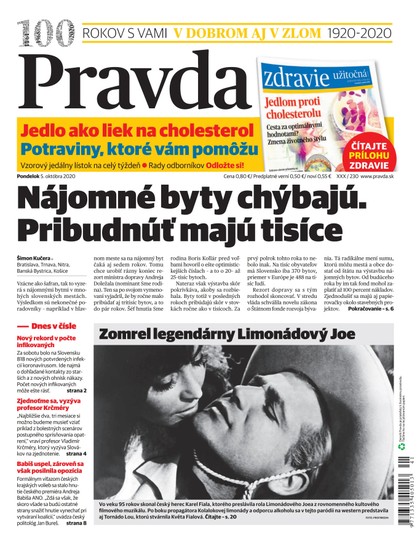 E-magazín Denník Pravda 5. 10. 2020 - OUR MEDIA SR a. s.