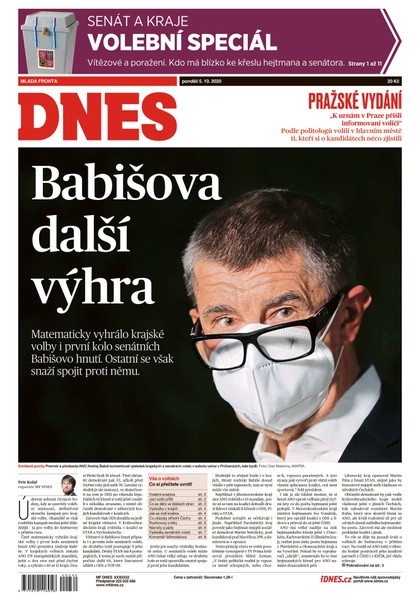 E-magazín MF DNES - 5.10.2020 - MAFRA, a.s.