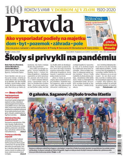 E-magazín Denník Pravda 7. 10. 2020 - OUR MEDIA SR a. s.