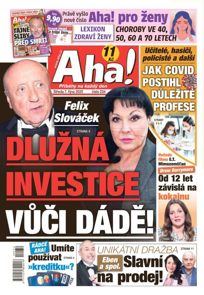 E-magazín AHA! - 7.10.2020 - CZECH NEWS CENTER a. s.