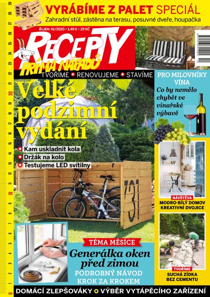 E-magazín Recepty prima nápadů 10/2020 - Jaga Media, s. r. o.
