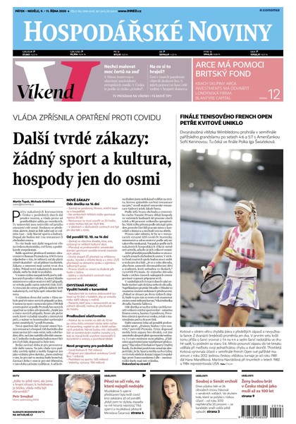 E-magazín HN 196 - 09.10.2020 - Economia, a.s.