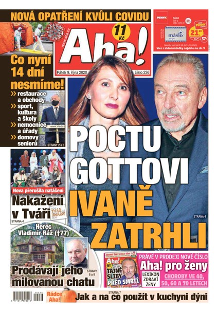E-magazín AHA! - 9.10.2020 - CZECH NEWS CENTER a. s.