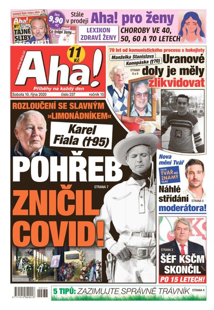E-magazín AHA! - 10.10.2020 - CZECH NEWS CENTER a. s.