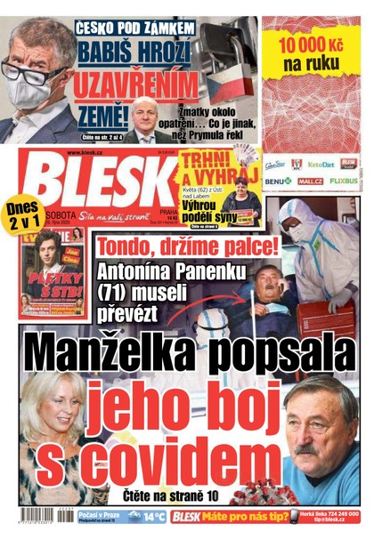 E-magazín Blesk - 10.10.2020 - CZECH NEWS CENTER a. s.