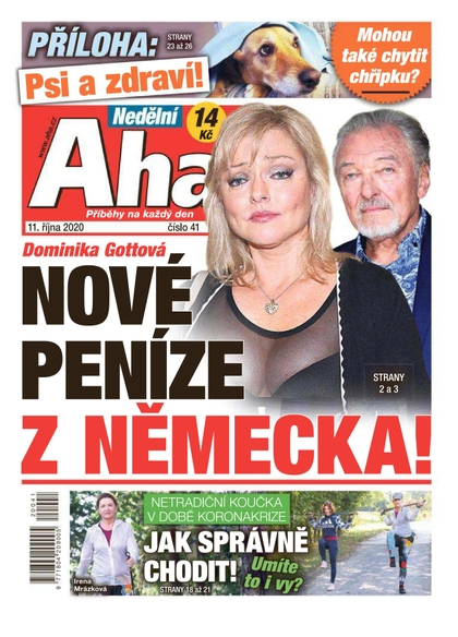 E-magazín Nedělní AHA! - 11.10.2020 - CZECH NEWS CENTER a. s.