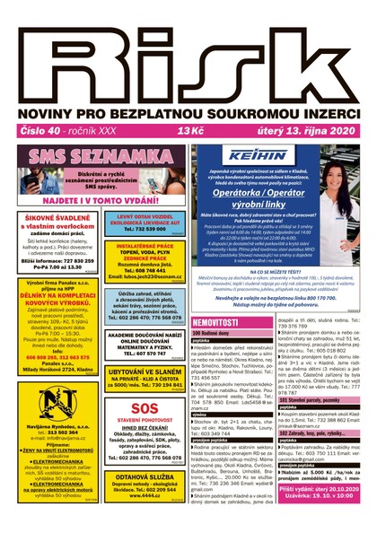 E-magazín Risk 40/2020 - Risk