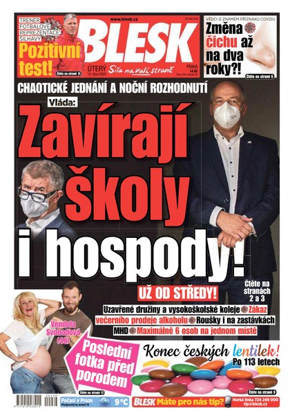 E-magazín Blesk - 13.10.2020 - CZECH NEWS CENTER a. s.