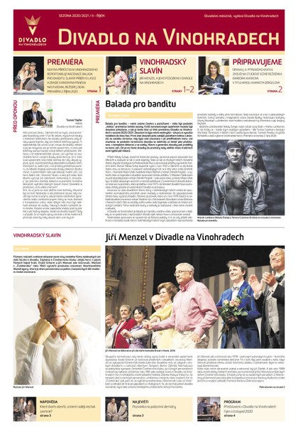 E-magazín HN 200 - 15.10.2020 Divadlo na Vinohradech - Economia, a.s.