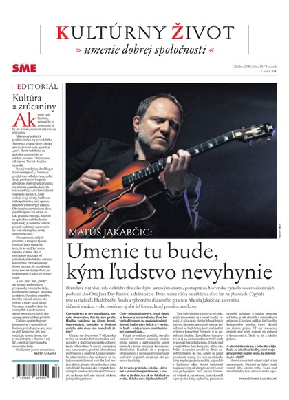 E-magazín SME Kultúrny život 16/10/2020 - Petit Press, a.s. 