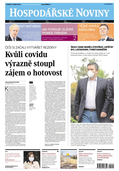 E-magazín HN 202 - 19.10.2020 - Economia, a.s.