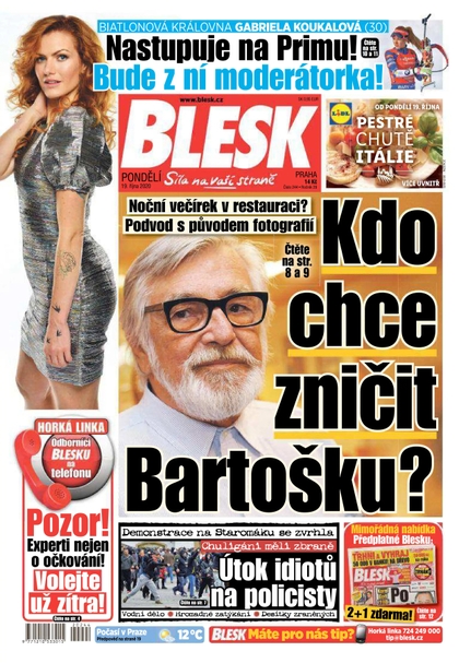 E-magazín Blesk - 19.10.2020 - CZECH NEWS CENTER a. s.