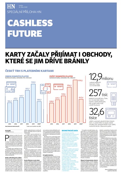 E-magazín HN 204 - 21.10.2020 Cashless Future  - Economia, a.s.