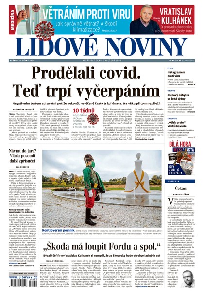 E-magazín LN - 21.10.2020 - MAFRA, a.s.