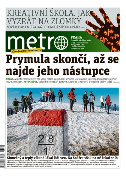 E-magazín METRO - 26.10.2020 - MAFRA, a.s.