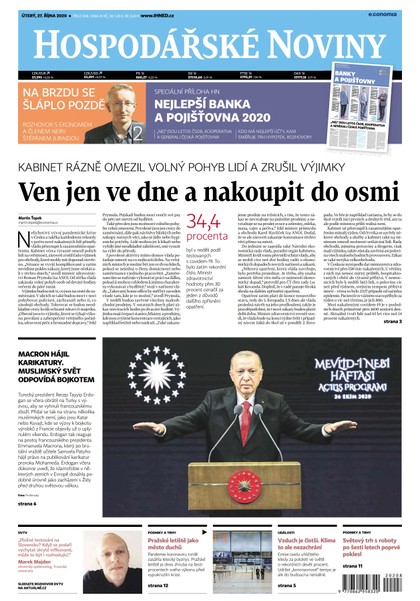 E-magazín HN 208 - 27.10.2020 - Economia, a.s.