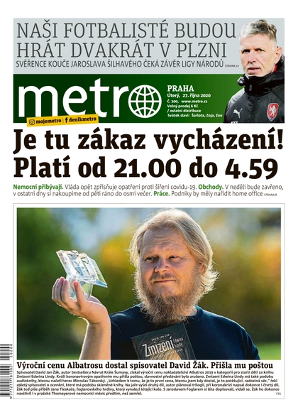 E-magazín METRO - 27.10.2020 - MAFRA, a.s.