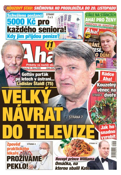 E-magazín AHA! - 31.10.2020 - CZECH NEWS CENTER a. s.