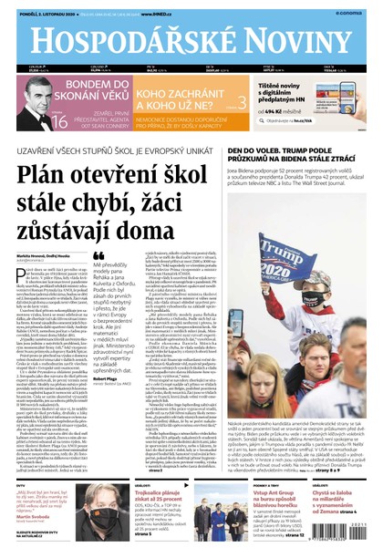 E-magazín HN 211 - 02.11.2020 - Economia, a.s.