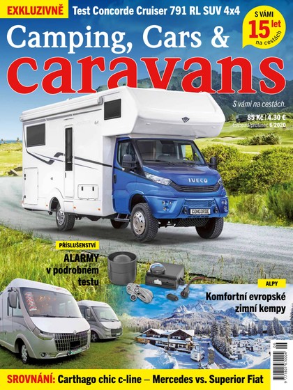 E-magazín Camping, Cars & Caravans 6/2020 - EEZY Publishing