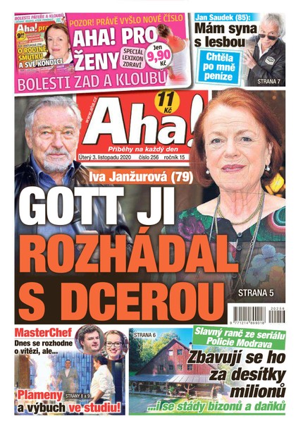 E-magazín AHA! - 3.11.2020 - CZECH NEWS CENTER a. s.