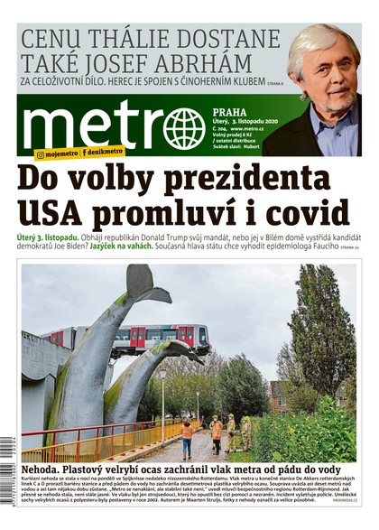 E-magazín METRO - 3.11.2020 - MAFRA, a.s.