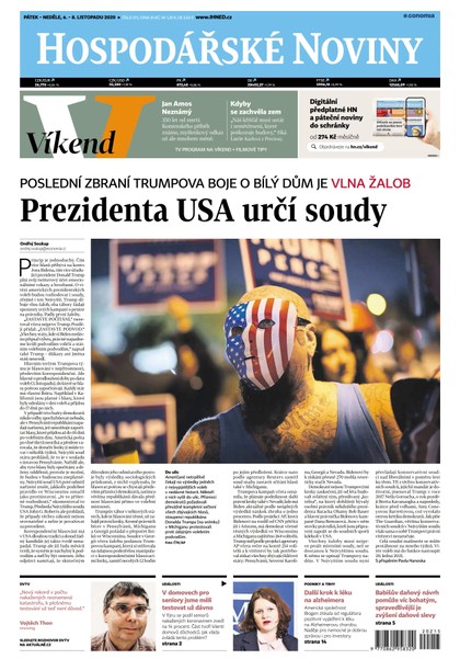 E-magazín HN 215 - 06.11.2020 - Economia, a.s.