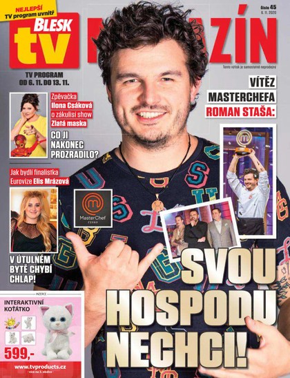 E-magazín Příloha Blesk Tv - 6.11.2020 - CZECH NEWS CENTER a. s.