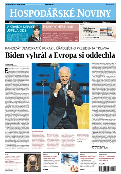 E-magazín HN 216 - 9.11.2020 - Economia, a.s.