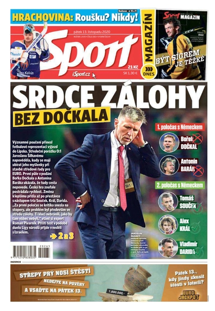 E-magazín Sport - 13.11.2020 - CZECH NEWS CENTER a. s.