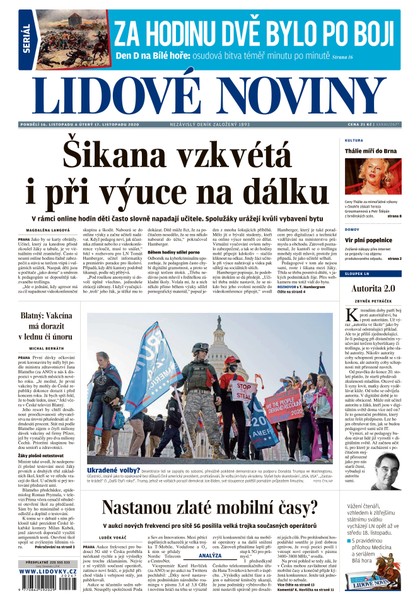 E-magazín LN - 16.11.2020 - MAFRA, a.s.