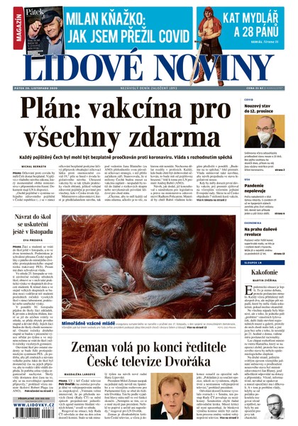 E-magazín LN - 20.11.2020 - MAFRA, a.s.