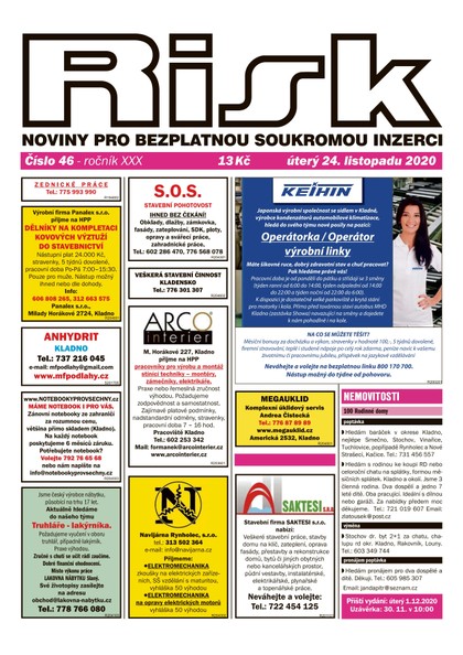E-magazín Risk 46/2020 - Risk