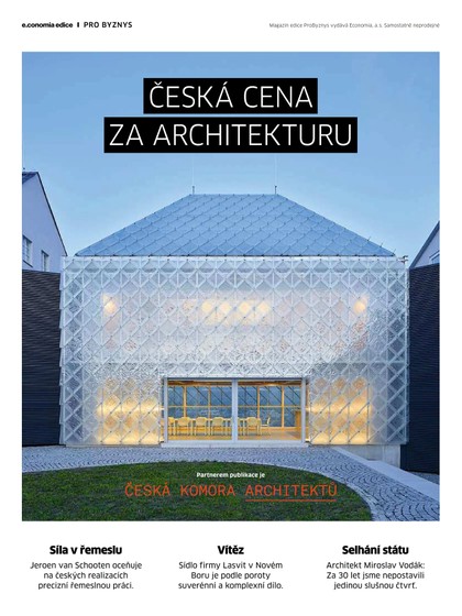 E-magazín HN 226 - 24.11.2020 příloha Česká cena za architekturu - Economia, a.s.