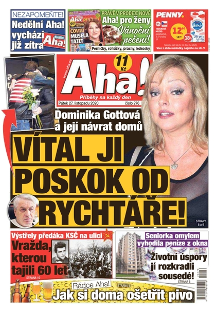 E-magazín AHA! - 27.11.2020 - CZECH NEWS CENTER a. s.