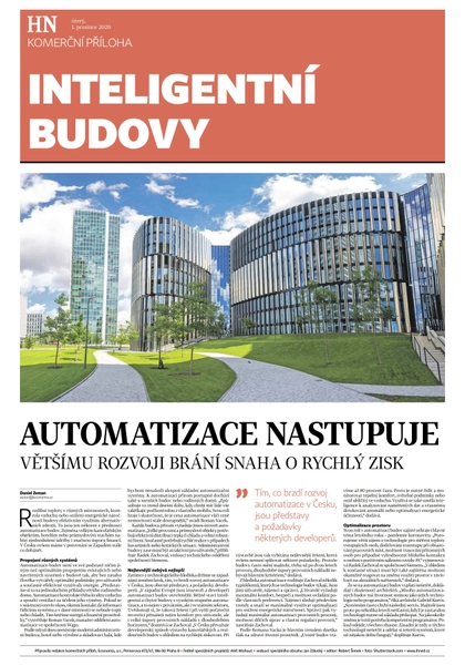 E-magazín HN 231 - 01.12.2020 Inteligentni budovy - Economia, a.s.